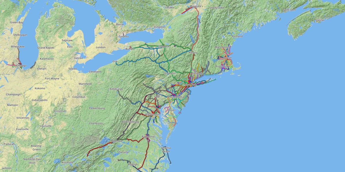 North American Rails 1.6 - NIMBY Rails